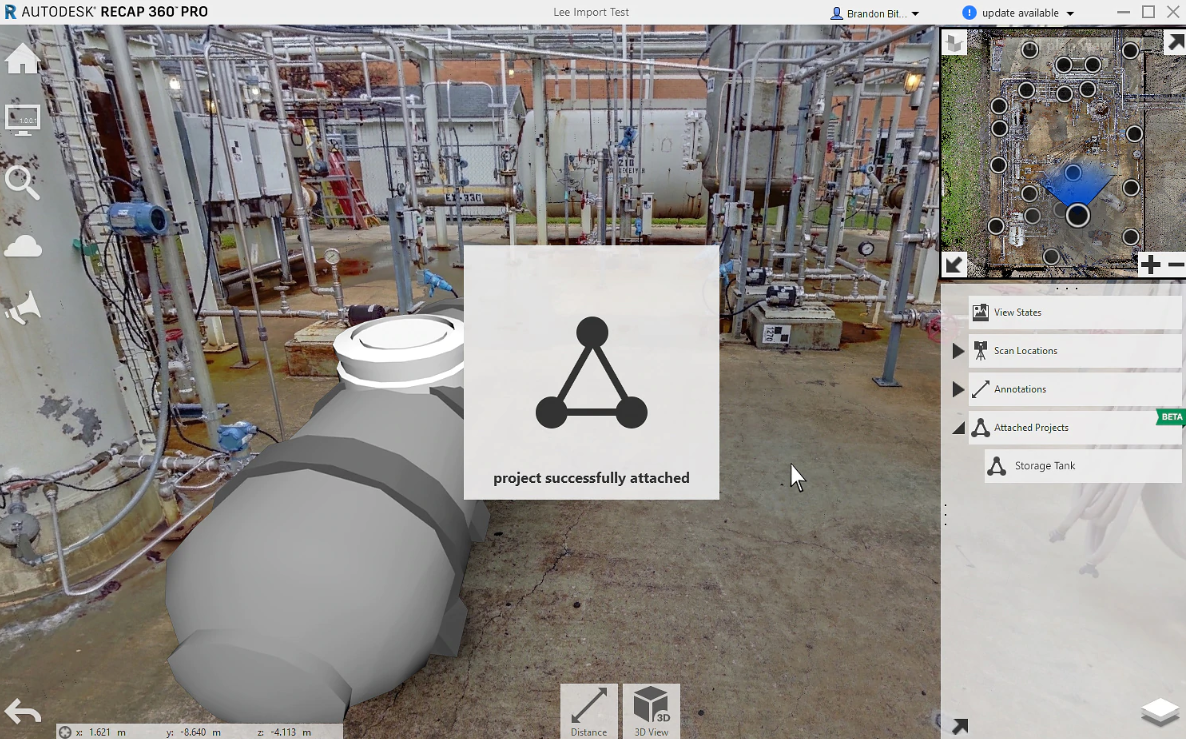 screenshot of ReCap Pro